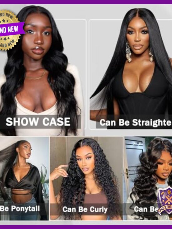 Brazilian Human Hair Extensions 12A Body Wave Bundles 16-22 Inch main image 4